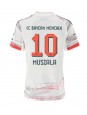 Ženski Nogometna dresi replika Bayern Munich Jamal Musiala #10 Gostujoči 2025-26 Kratek rokav